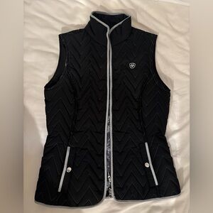 Ariat Black Quilted Vest